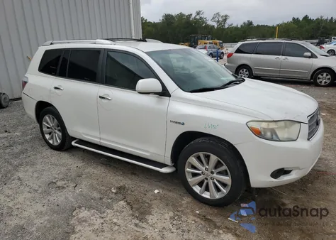 2008 Toyota Highlander Hybrid from USA, damaged, VIN JTEEW41AX82015586